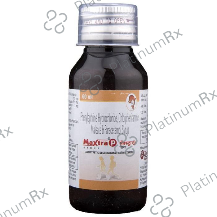 Maxtra P 1/125/5mg Syrup 60ml