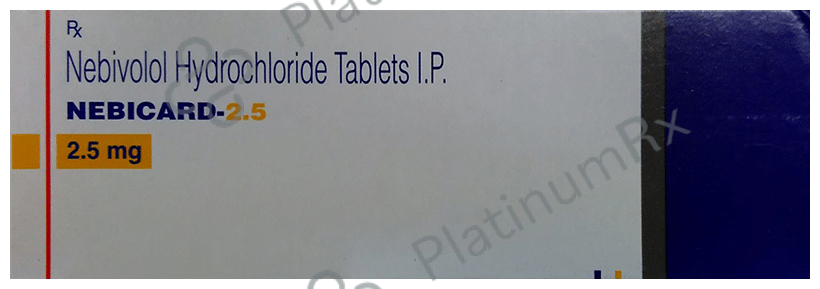 Nebicard 2.5mg Tablet 15s