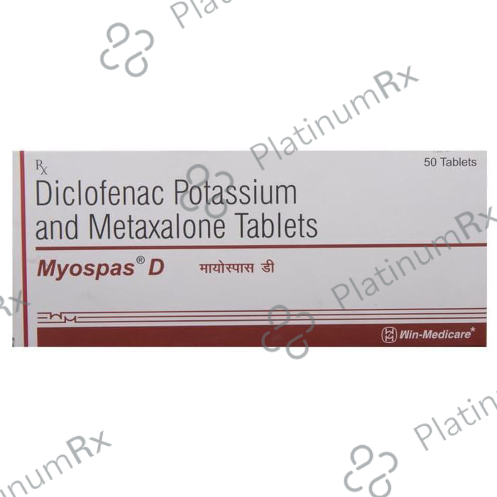 Myospas D 50/400mg Tablet 10s