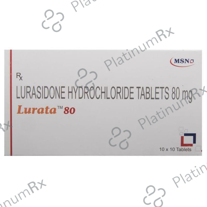 Lurata 80mg Tablet 10s