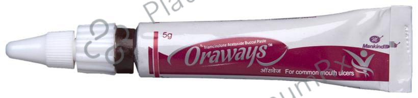 Oraways 0.1% Oral Paste 5gm