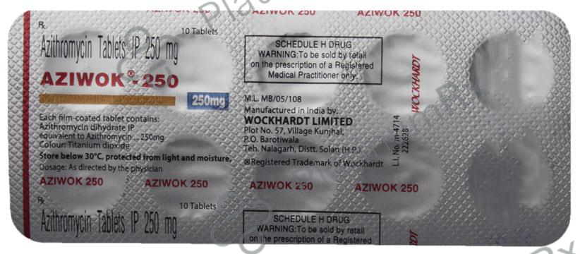 Aziwok 250mg Tablet 10s