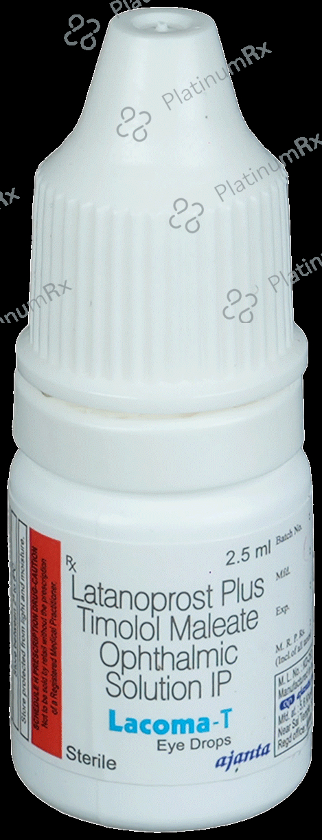 Lacoma T 50mcg/5mg Eye Drop 2.5ml