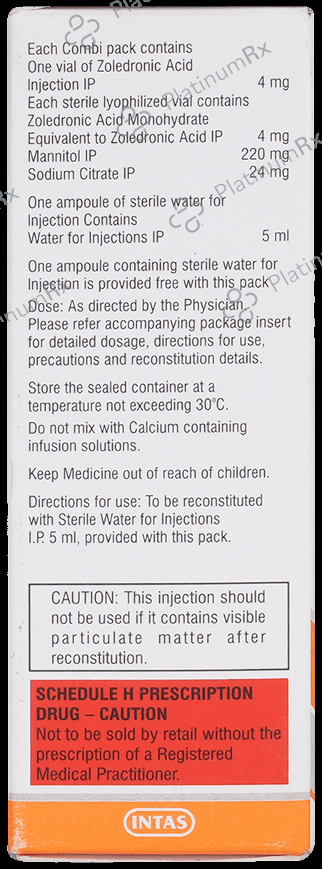 Zolasta 4mg Injection