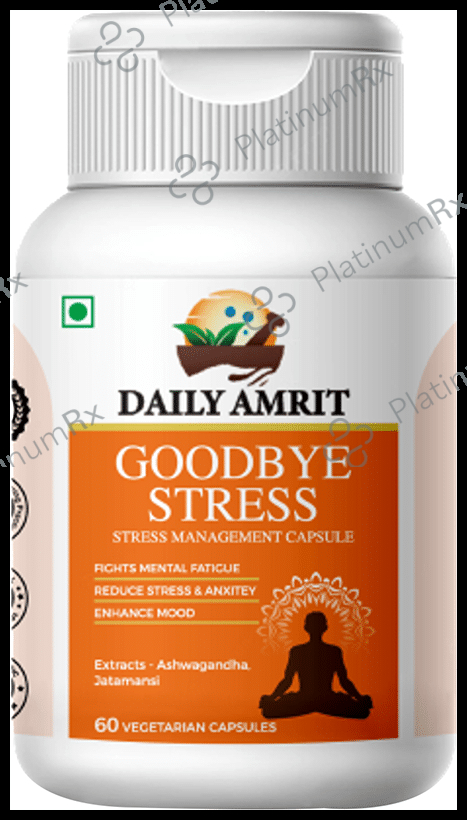 Daily Amrit Goodbye Stress Vegetarian Capsule