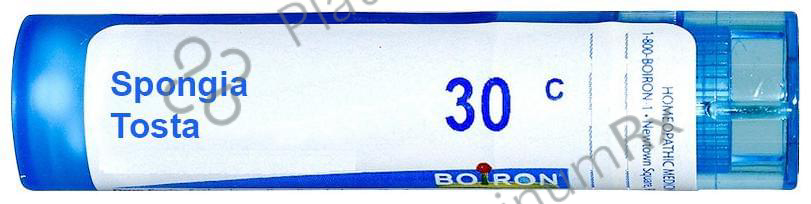 Boiron Spongia Tosta Single Dose Approx 200 Microgranules 30 CH