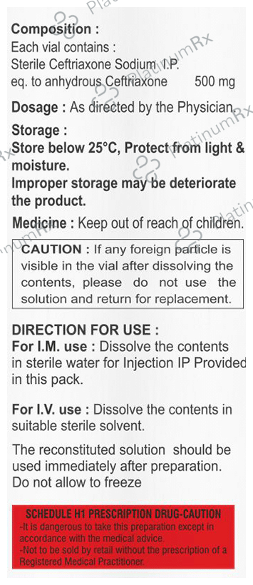 Cefovax 500 Injection