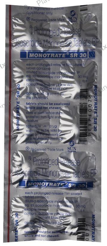 Monotrate SR 30mg Tablet 10s