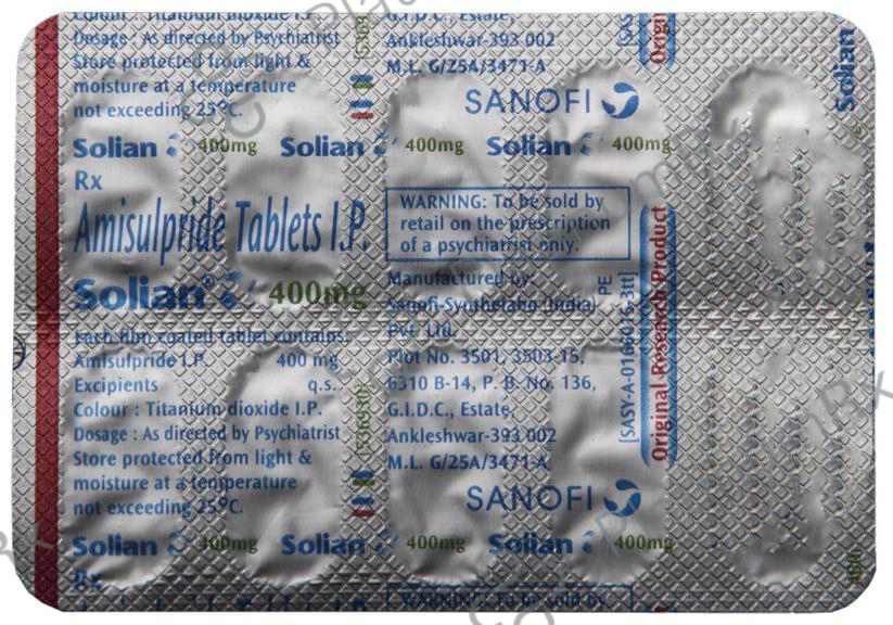 Solian 400mg Tablet 10s