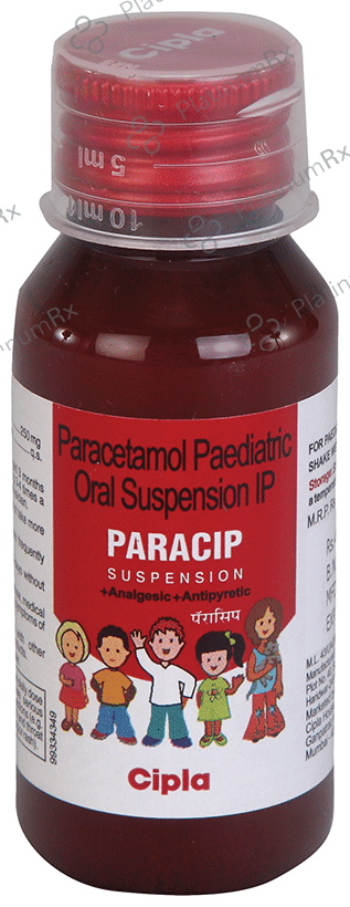 Paracip 250mg Oral Syrup 60ml