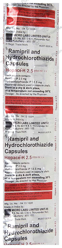 Hopace H 2.5/12.5mg Capsule 10s