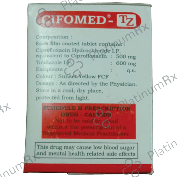 Cifomed-TZ Tablet