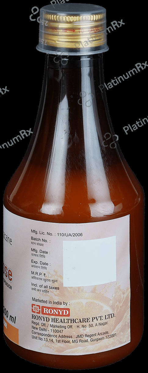 Sucralrose Suspension Orange Sugar Free