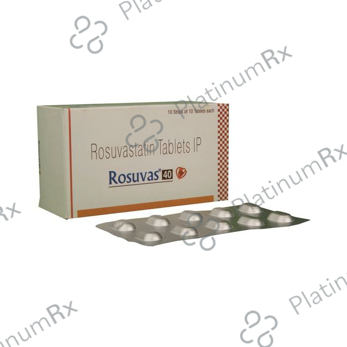 Rosuvas 40mg Tablet 10s