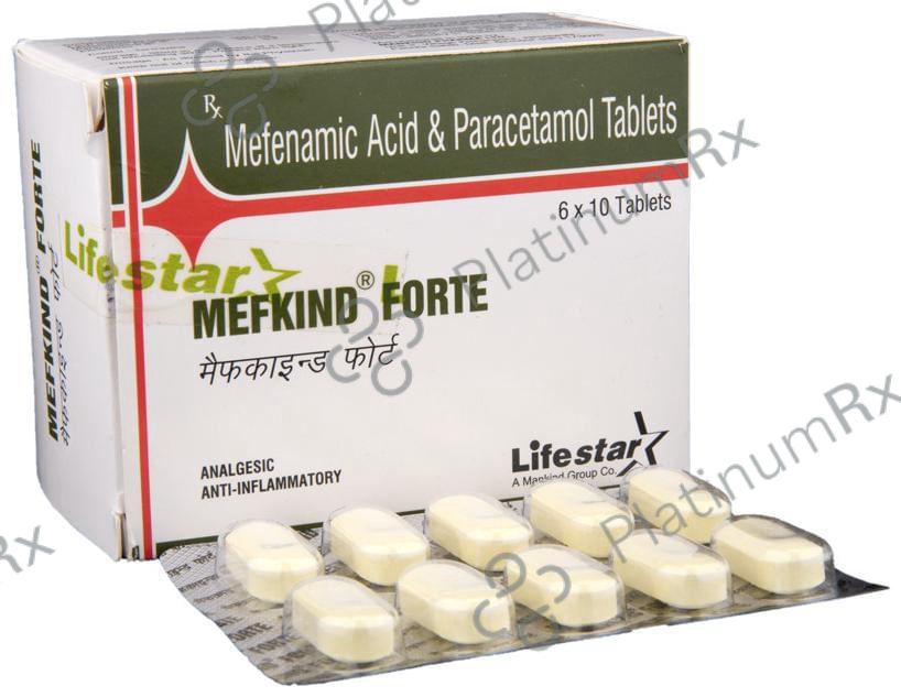 Mefkind Forte 500/325mg Tablet 10s