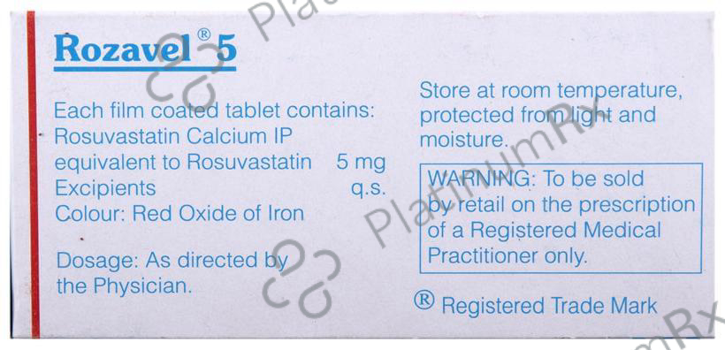 Rozavel 5mg Tablet 10s