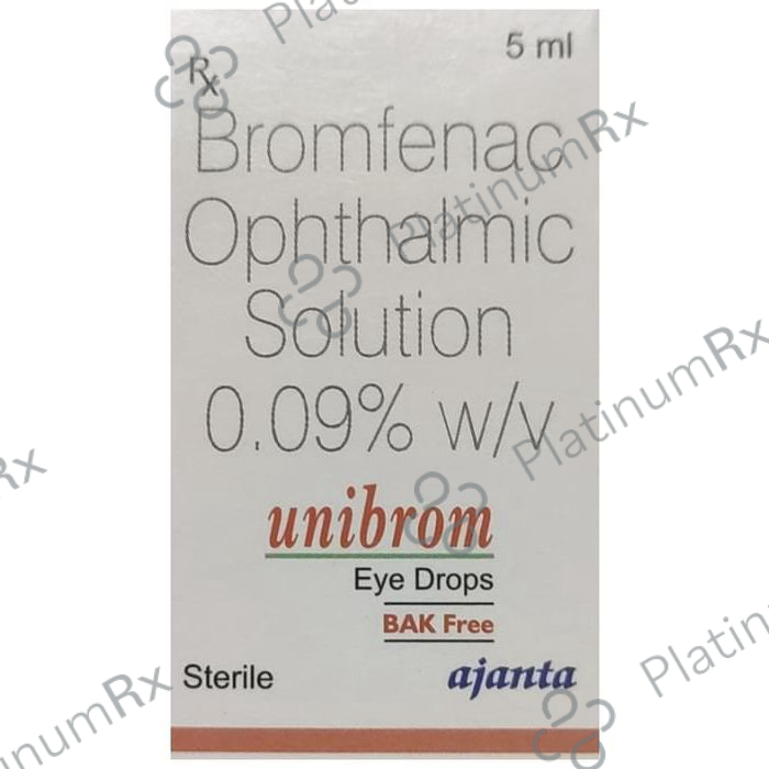 Unibrom Eye Drop Bak Free