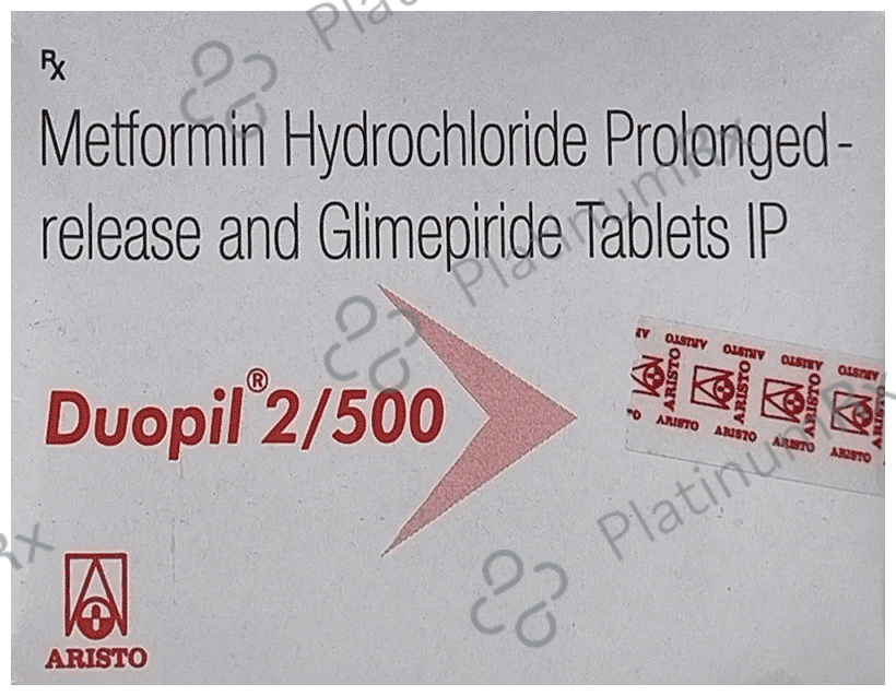 Duopil 2/500mg Tablet PR 10s