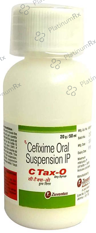 C Tax O 50mg Dry Syrup 50ml