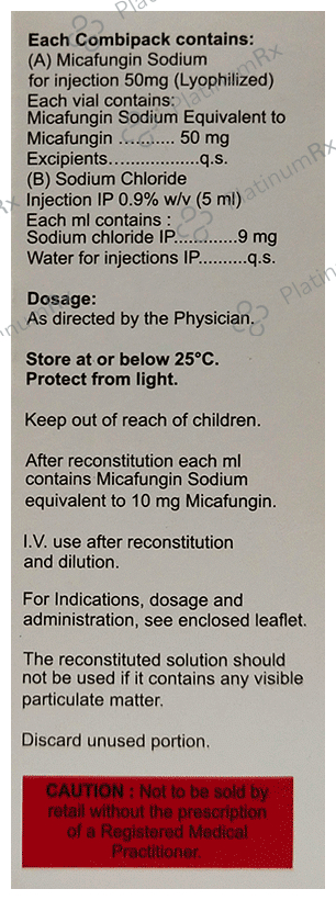 Micazar 50mg Injection