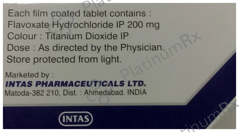 Voxate 200mg Tablet 10s