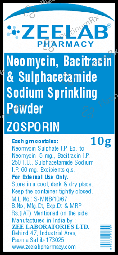 Zosporin Powder 10gm