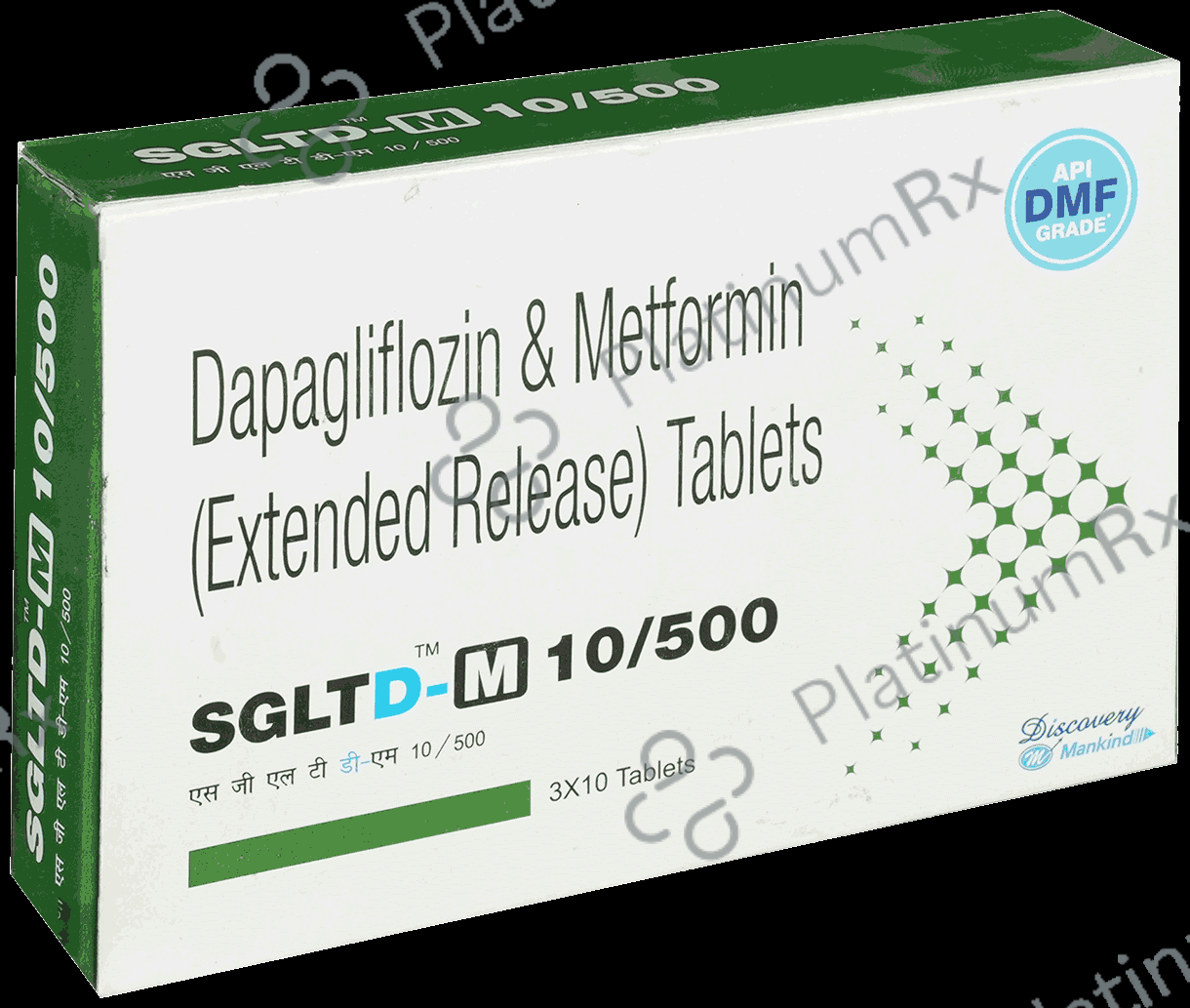 Sgltd M 10/500mg Tablet ER 10s