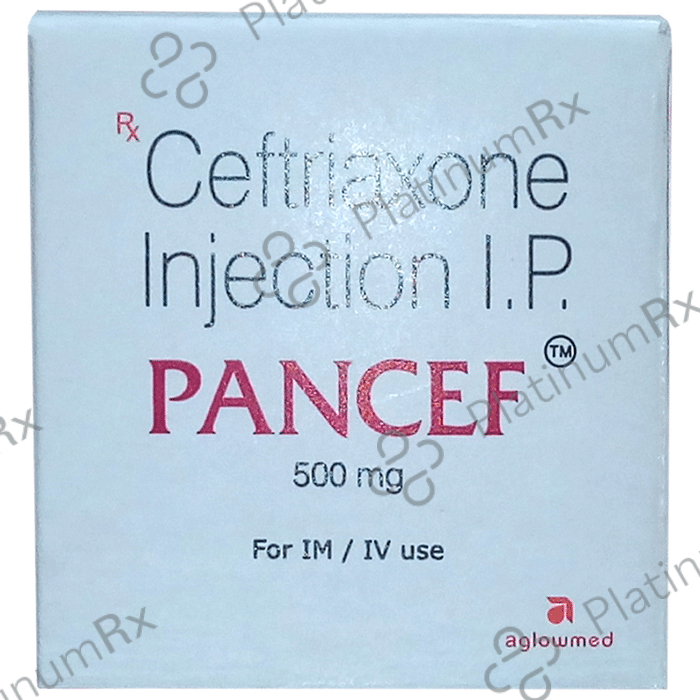 Pancef 500mg Injection
