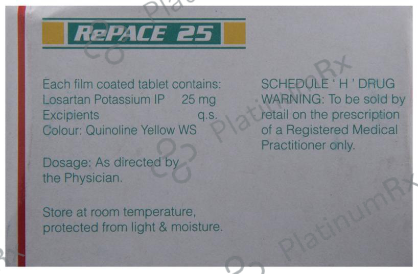 Repace 25mg Tablet 10s