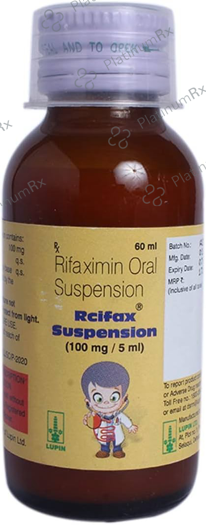 Rcifax 100mg Oral Suspension 60ml