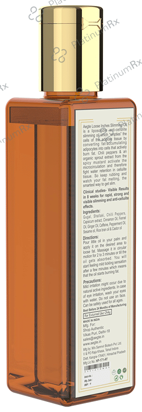 Aegte Loose Inches Slimming Oil