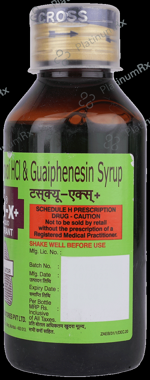 Tusq X Plus Expectorant 100ml