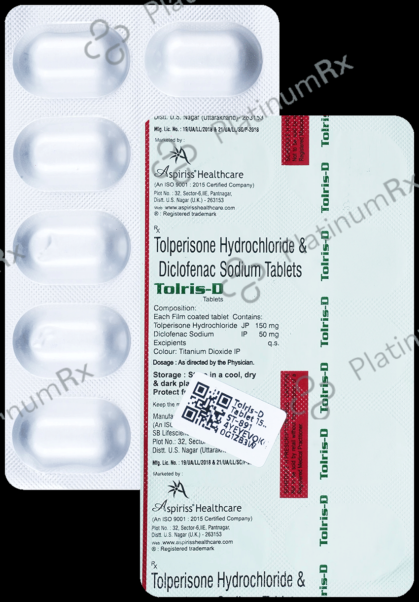 Tolris-D Tablet 150mg/50mg