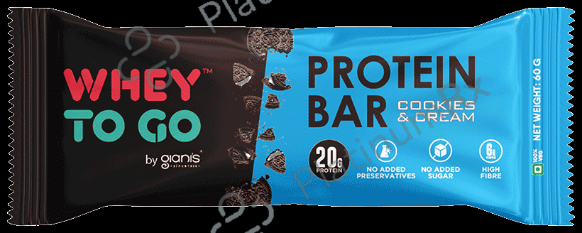 Whey To Go Protein Bar Cookies & Cream