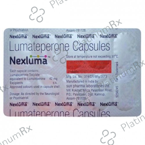 Nexluma 42mg Capsule 10s