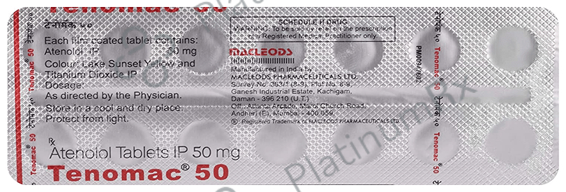 Tenomac 50mg Tablet 14s