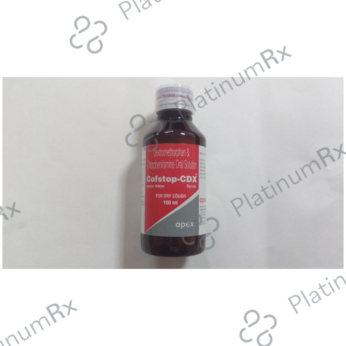 Cofstop CDX 2/10mg Syrup 100ml