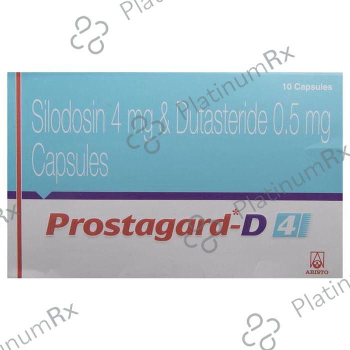 Prostagard D 4/0.5mg Capsule 10s