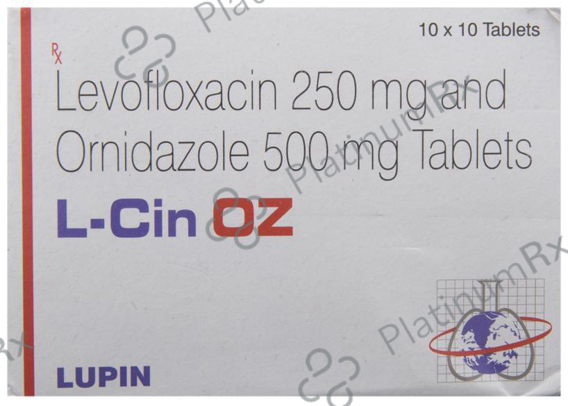 L Cin OZ 250/500mg Tablet 10s