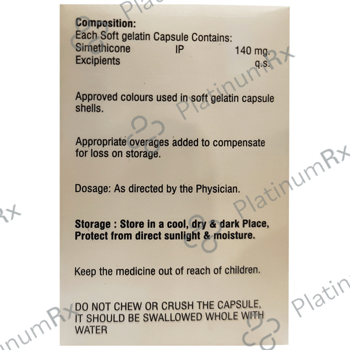 Simpalm Soft Gelatin Capsule