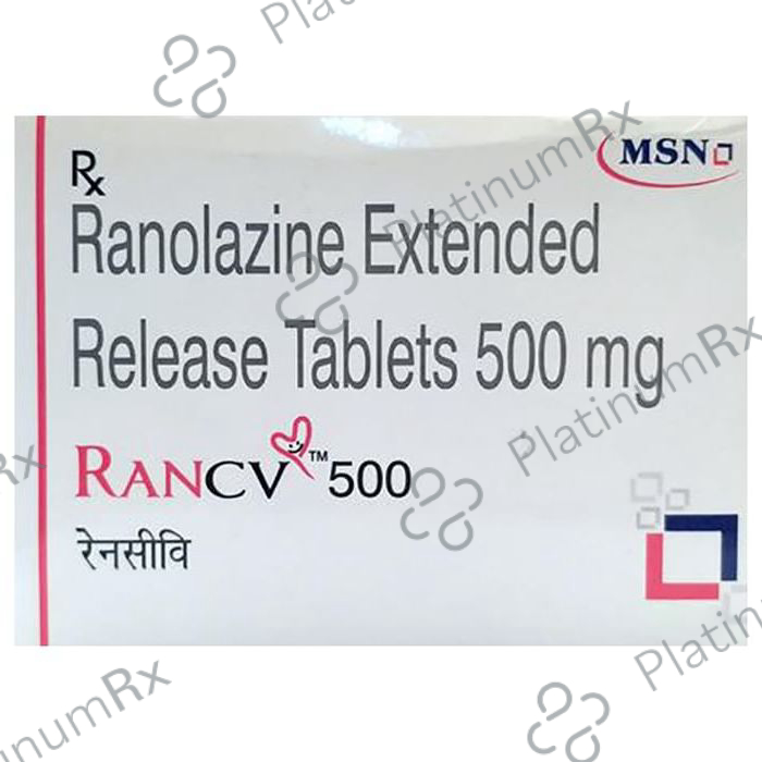 Rancv 500mg Tablet ER 10s