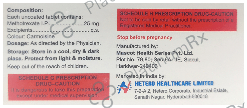 Methora 25 Tablet