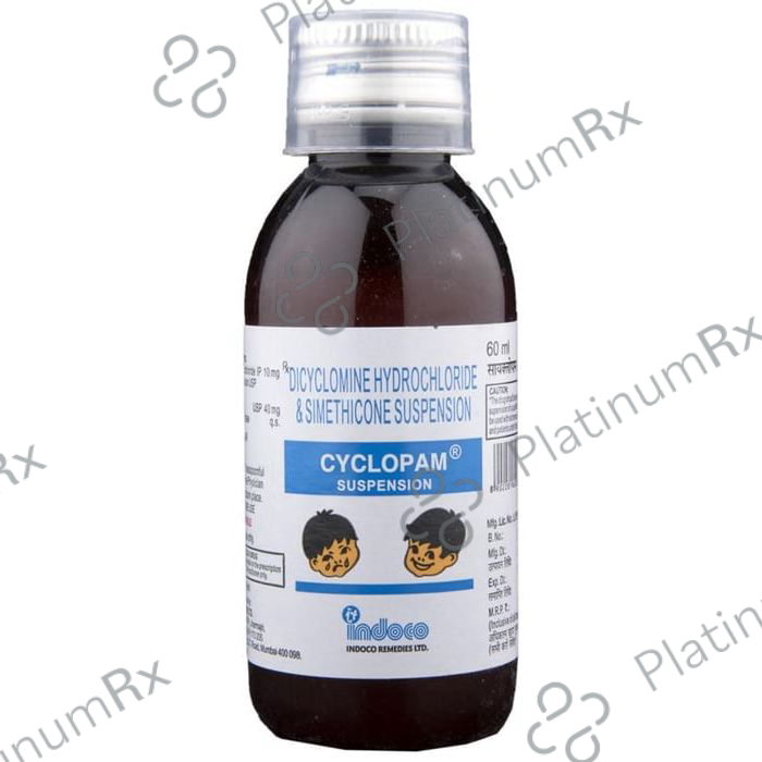 Cyclopam 10/40mg Suspension 30ml