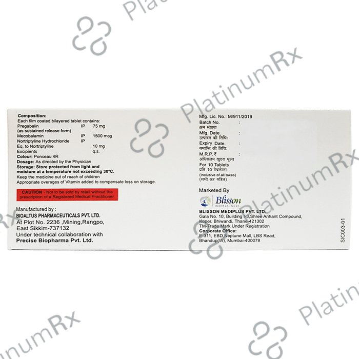 Nervenia NT Tablet SR