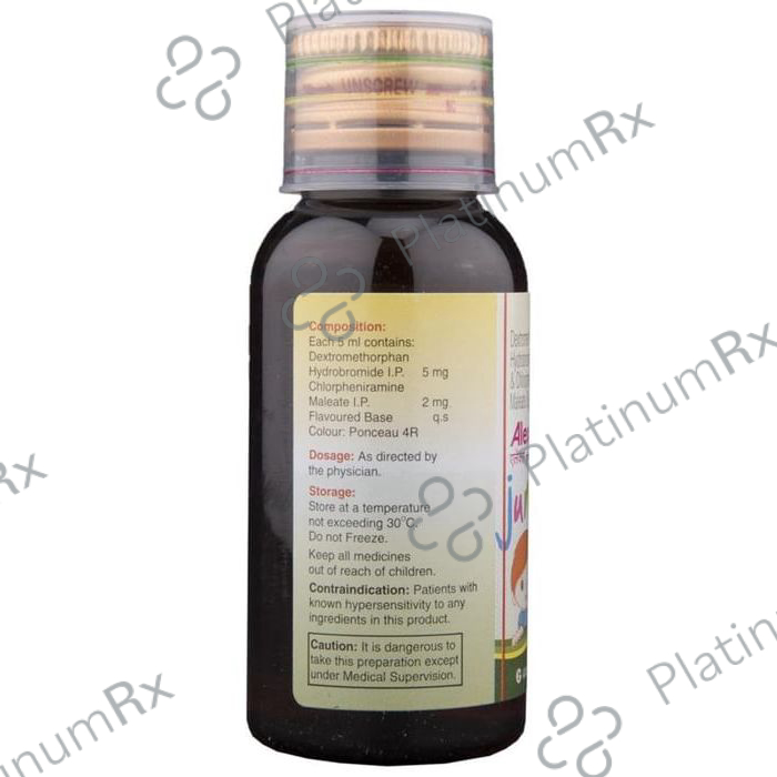 Alex Junior 2/5mg Syrup 60ml