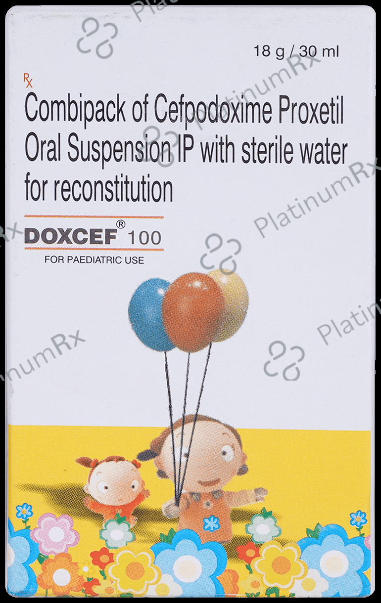 Doxcef 100mg/5ml Syrup