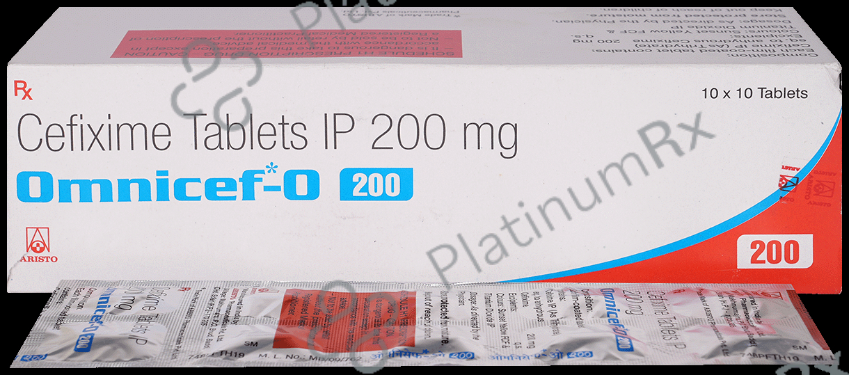 Omnicef O 200mg Tablet 10s