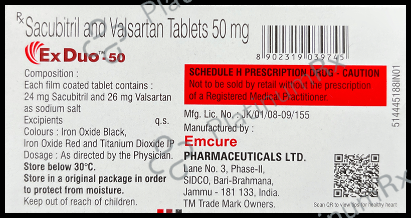 EX Duo 50 24/26mg Tablet 10s