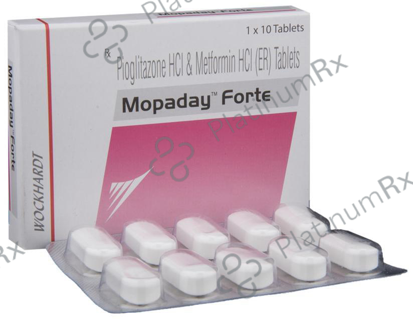 Mopaday Forte 1000/15mg Tablet ER 10s