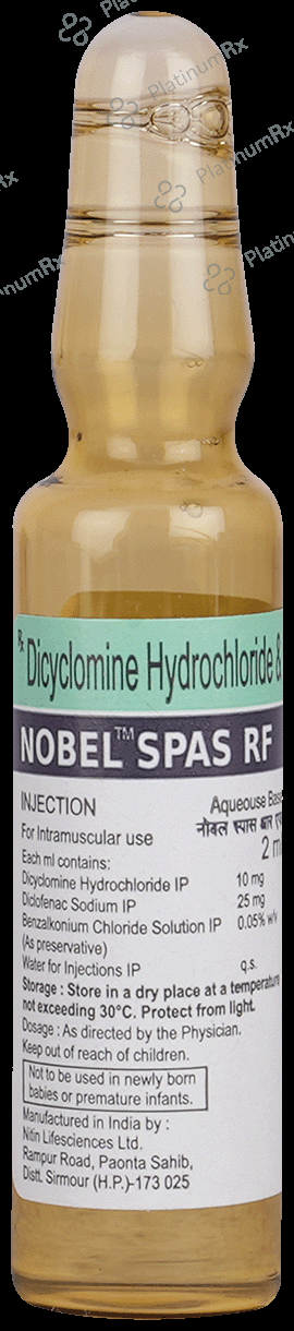 Nobel Spas RF 10mg/ml/25mg/ml Injection